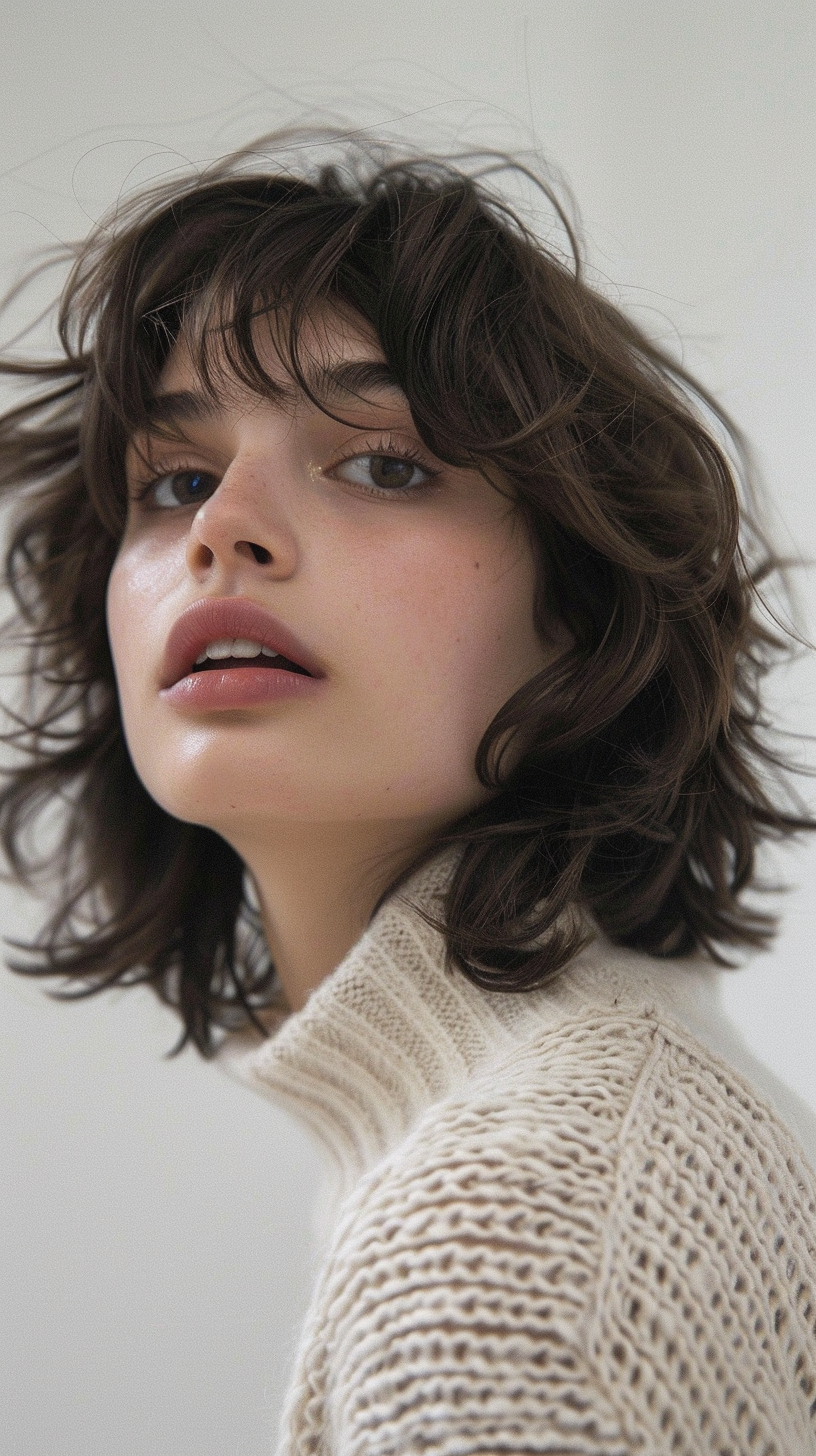 Fluffy Bob Haircut