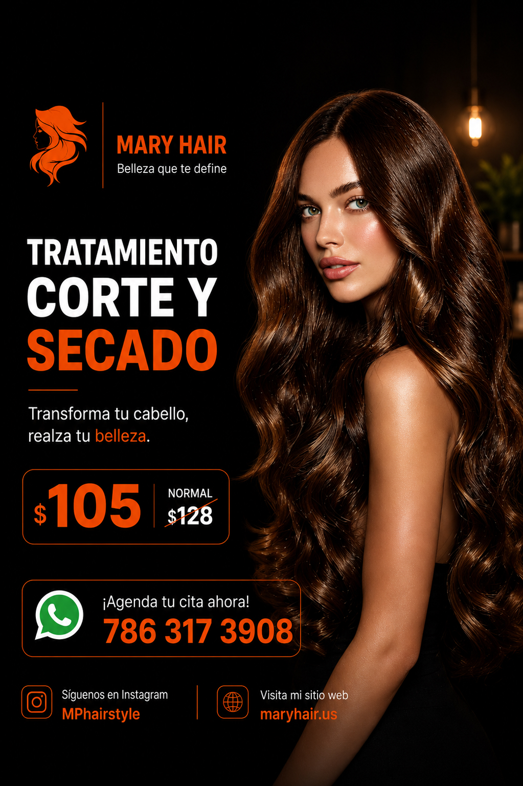 Cabello liso. Brillo intenso. Resultados que enamoran.